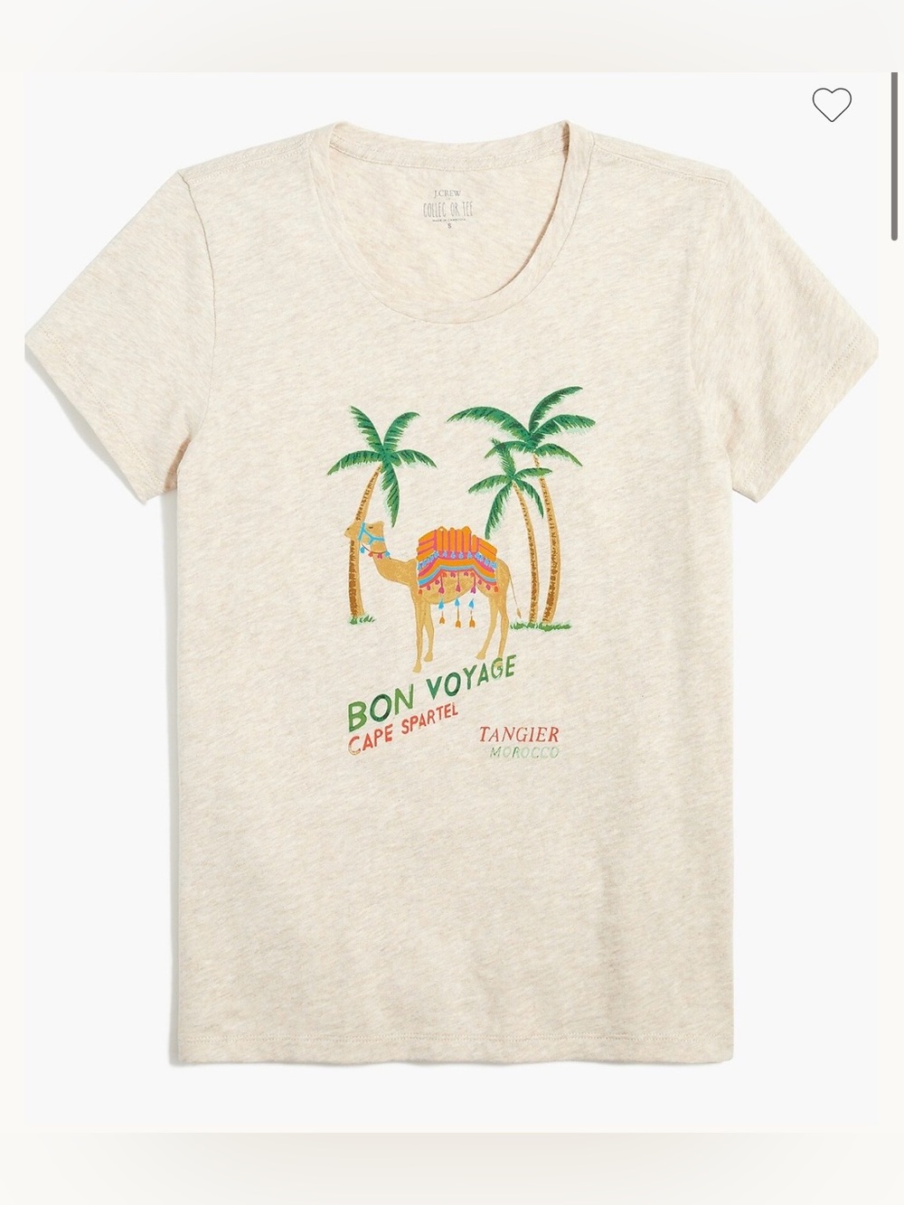 J.Crew "Bon Voyage" Tee